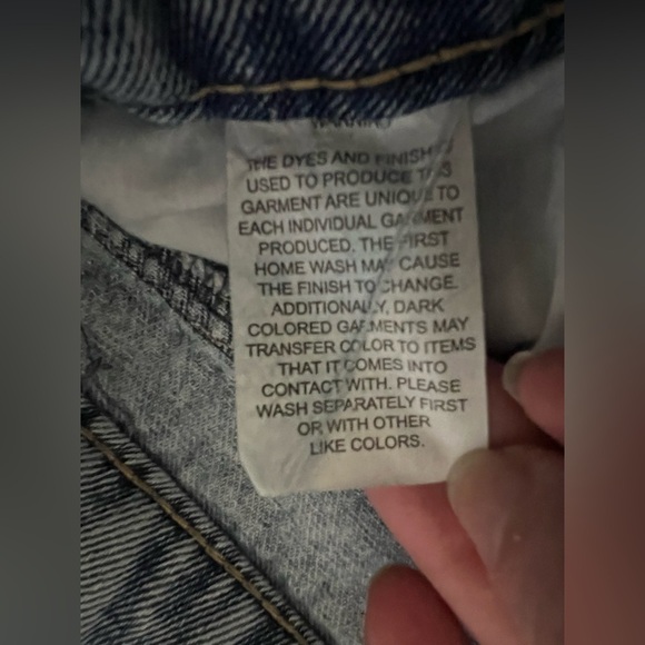 Empyre Tori Patch Baggy Wide Leg Skate Cargo Denim Jeans 8 - Picture 8 of 12